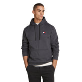 Felpa Uomo Tommy Jeans Badge Blu | NonSoloSport