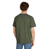 T-Shirt Uomo Tommy Jeans Linear Logo Verde | NonSoloSport