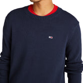 Maglione Uomo Tommy Jeans Essential Blu | NonSoloSport