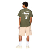 T-Shirt Uomo Tommy Jeans Logo Verde | NonSoloSport