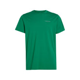 T-Shirt Uomo Tommy Jeans Linear Logo Verde | NonSoloSport
