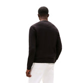 Maglione Uomo Tommy Jeans Slim Essential Light Giro Cotone Nero | NonSoloSport