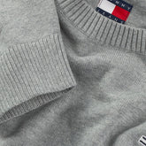 Maglione Uomo Tommy Jeans Slim Essential Light Nero | NonSoloSport