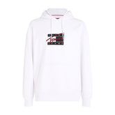 Felpa Uomo Tommy Jeans Relaxed Fit Bianco | NonSoloSport