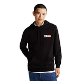 Felpa Uomo Tommy Jeans Logo Nero | NonSoloSport