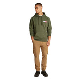 Felpa Uomo Tommy Jeans Logo Verde | NonSoloSport