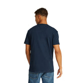 T-Shirt Uomo Tommy Jeans Regular Badge Cotone Navy Blu | NonSoloSport