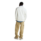 Felpa Uomo Tommy Jeans Logo Firma Beige | NonSoloSport