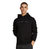 Felpa Uomo Tommy Jeans Linear Gold Blu | NonSoloSport