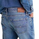 Jeans Uomo Tommy Jeans Distressed Ryan Slim Blu | NonSoloSport