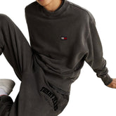 Felpa Uomo Tommy Jeans Relaxed Nero | NonSoloSport