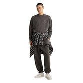 Felpa Uomo Tommy Jeans Relaxed Nero | NonSoloSport