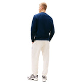Felpa Uomo Tommy Jeans Badge Blu | NonSoloSport