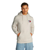 Felpa Uomo Tommy Jeans French Terry Essential Flag Avena | NonSoloSport