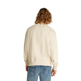 Felpa Uomo Tommy Jeans French Terry Paisley Flag Sabbia | NonSoloSport