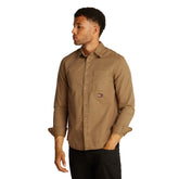 Camicia Uomo Tommy Jeans Twill Marrone | NonSoloSport