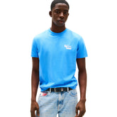 T-Shirt Uomo Tommy Jeans 3D Logo Blu | NonSoloSport