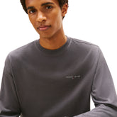 Maglia Uomo Tommy Jeans Slim Fit Nero | NonSoloSport