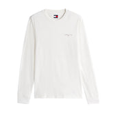 Maglia Uomo Tommy Jeans Slim Fit Bianco | NonSoloSport