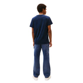 T-Shirt Uomo Tommy Jeans Slim Fit Blu | NonSoloSport