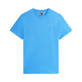 T-Shirt Uomo Tommy Jeans Linear Logo Azzurro | NonSoloSport
