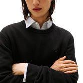 Maglione Uomo Tommy Jeans Slim Fit Nero | NonSoloSport