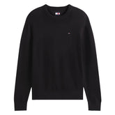 Maglione Uomo Tommy Jeans Slim Fit Nero | NonSoloSport