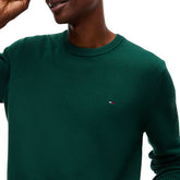 Maglione Uomo Tommy Jeans Slim Essential Verde | NonSoloSport