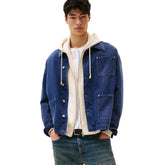 Giacca Uomo Tommy Jeans Chore Blu | NonSoloSport