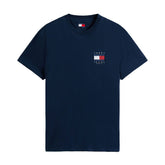 T-Shirt Uomo Tommy Jeans Backprint Blu | NonSoloSport