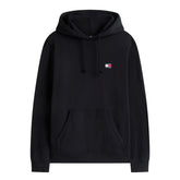 Felpa Uomo Tommy Jeans Regular Badge Nero | NonSoloSport
