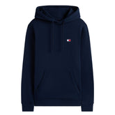 Felpa Uomo Tommy Jeans Logo Badge Blu | NonSoloSport