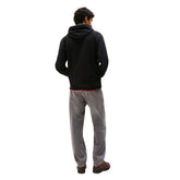 Felpa Uomo Tommy Jeans Logo Bandiera Nero | NonSoloSport