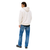 Felpa Uomo Tommy Jeans Logo Bandiera Bianco Avorio | NonSoloSport