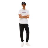 Pantalone Jogger Uomo Tommy Jeans Logo Nero | NonSoloSport