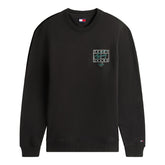 Felpa Uomo Tommy Jeans DNA Play Nero | NonSoloSport
