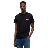 T-Shirt Uomo Tommy Jeans Logo Signature Nero | NonSoloSport