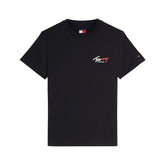 T-Shirt Uomo Tommy Jeans Logo Signature Nero | NonSoloSport