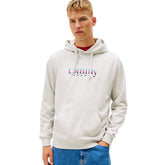 Felpa Uomo Tommy Jeans Logo Grigio | NonSoloSport