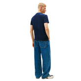 T-Shirt Uomo Tommy Jeans Big Flag Blu | NonSoloSport