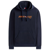 Felpa Uomo Tommy Jeans Logo Embroidery Blu Scuro | NonSoloSport