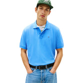 Polo Uomo Tommy Jeans Flag Azzurro | NonSoloSport