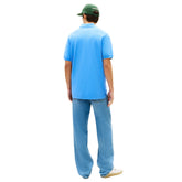 Polo Uomo Tommy Jeans Flag Azzurro | NonSoloSport