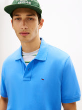 Polo Uomo Tommy Jeans Flag Azzurro | NonSoloSport
