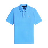 Polo Uomo Tommy Jeans Flag Azzurro | NonSoloSport
