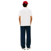 Polo Uomo Tommy Jeans Flag Bianco | NonSoloSport