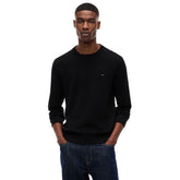 Maglione Uomo Tommy Jeans Light Slim Logo Extended Nero | NonSoloSport