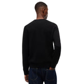 Maglione Uomo Tommy Jeans Light Slim Logo Extended Nero | NonSoloSport