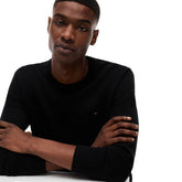 Maglione Uomo Tommy Jeans Light Slim Logo Extended Nero | NonSoloSport