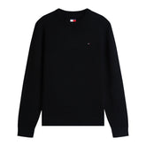 Maglione Uomo Tommy Jeans Light Slim Logo Extended Nero | NonSoloSport